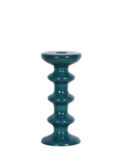 Maison Sarah Lavoine Kerzenleuchter Slave Keramik Blau / Keramik - H 20 Cm - Blue Sarah Sale