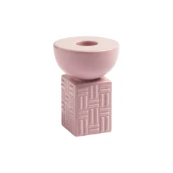 & klevering Kerzenleuchter Stack Keramik/ O 7 X H 9 Cm - Keramik - Rosa Hot