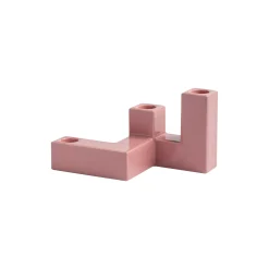 & klevering Kerzenleuchter Tube Small Keramik/ L 18 X Breite 10,5 X H 10,5 Cm - Rosa Discount