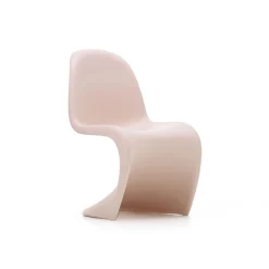 Vitra Kinderstuhl Panton Junior Plastikmaterial Rosa / By Verner Panton, 1959 -  Polypropylen - Rose Tendre Fashion