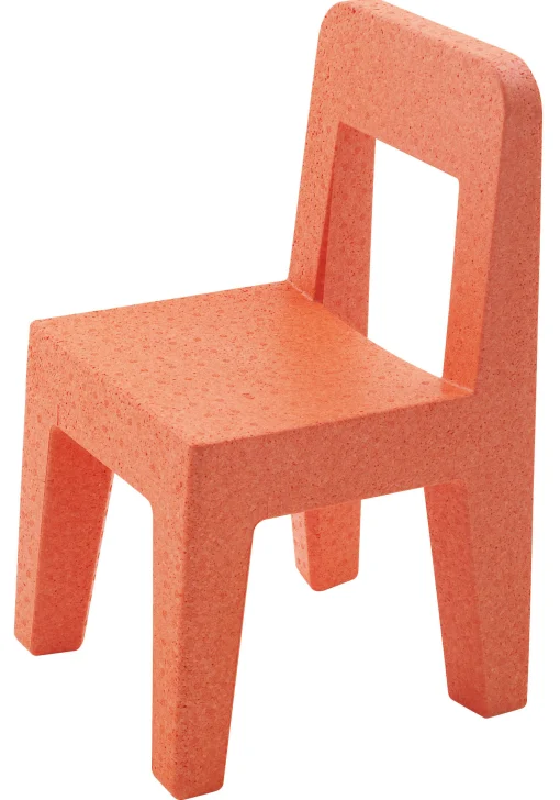 Magis Kinderstuhl Seggiolina Pop Plastikmaterial- Orange Outlet