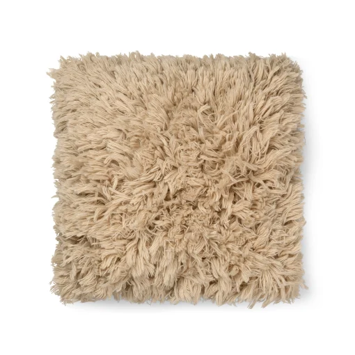 Ferm Living Kissen Meadow Textil/ Langflorig - 50 X 50 Cm / Handgetuftet Und Handgewebt - Beige Sale