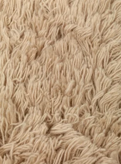 Ferm Living Kissen Meadow Textil/ Langflorig - 50 X 50 Cm / Handgetuftet Und Handgewebt - Beige Sale