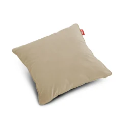 Fatboy Kissen Square Velvet Textil Beige / Recycling-Velours - 50 X 50 Cm - Camel Discount