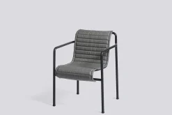 Hay Kissen  Textil Grau Fur Armlehnstuhl „Palissade Dining“ / Breit - Anthrazitgrau Store