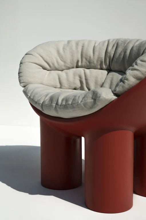 Driade Kissen  Textil Weis Beige Indoor / Fur Den Sessel Roly Poly - Elfenbein Best Sale