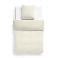 Hay Kissenbezug 65 X 65 Cm Duo Textil Weis Beige / Oeko-Tex-Baumwolle - Elfenbein Online