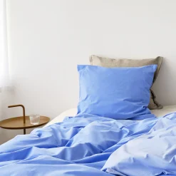 Hay Kissenbezug 65 X 65 Cm Duo Textil Blau / Oeko-Tex-Baumwolle - Himmelblau Clearance