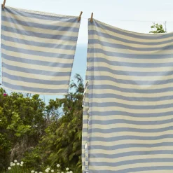Hay Kissenbezug 65 X 65 Cm Ete Textil Blau / Oeko-Tex-Baumwolle - Hellblau Flash Sale