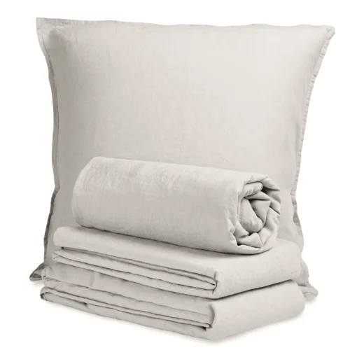 Au Printemps Paris Kissenbezug 50 X 70 Cm  Textil/ 50 X 70 Cm - Leinen Gewaschen - Beige Outlet