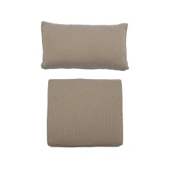 Bloomingville Kissenuberzug  Textil/ Fur Den Sessel Mundo - Set Von 2 Bezugen (Ohne Innenteil) - Braun Clearance