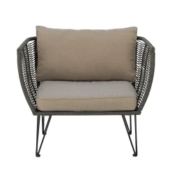 Bloomingville Kissenuberzug  Textil/ Fur Den Sessel Mundo - Set Von 2 Bezugen (Ohne Innenteil) - Braun Clearance