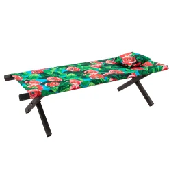 Seletti Klappbare Liege Toiletpaper - Holz / Klappbares Tagesbett - Grun Best
