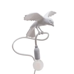 Seletti Klemmleuchte Sparrow / Cruising Plastikmaterial - Weis Hot