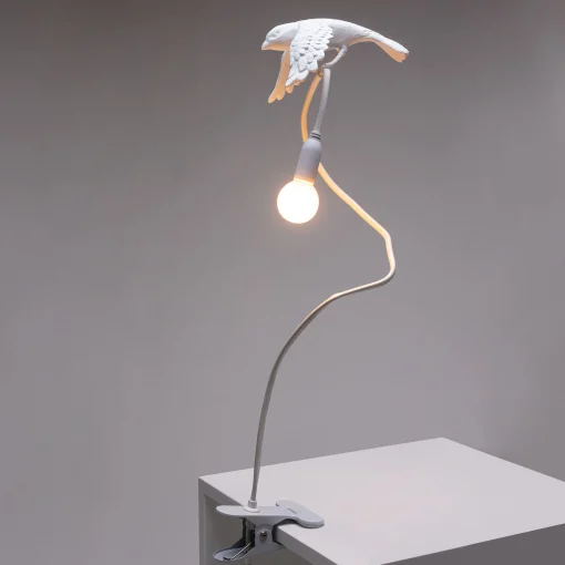 Seletti Klemmleuchte Sparrow / Taking Off Plastikmaterial - Weis Shop
