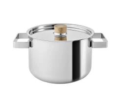 Eva Solo Kochtopf Nordic Kitchen Holz Holz Natur Metall / 3 L - Mit Deckel - Edelstahl - Eiche Clearance