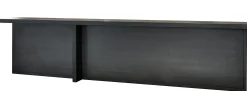 Zeus Konsole Atrium Metall Schwarz / L 283 Cm - Phosphatschwarz Fashion