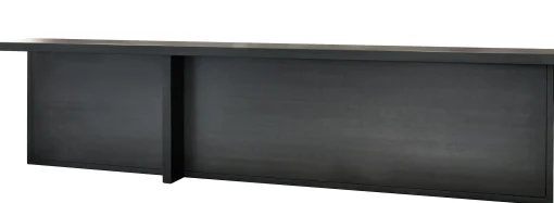 Zeus Konsole Atrium Metall Schwarz / L 283 Cm - Phosphatschwarz Fashion