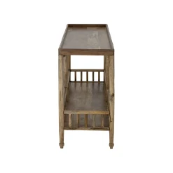 Bloomingville Konsole Sali Holz Natur / - L 168 X T 43 X H 80 Cm - Bois De Manguier Discount
