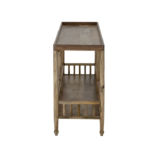 Bloomingville Konsole Sali Holz Natur / - L 168 X T 43 X H 80 Cm - Bois De Manguier Discount