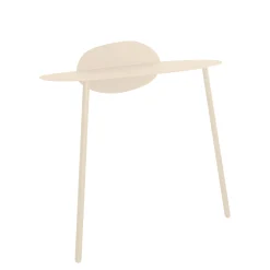 Bibelo Konsole Surface Metall Weis/ Schreibtisch - Wandbefestigung - L 90 X Tiefe. 43 Cm - Beige Clearance