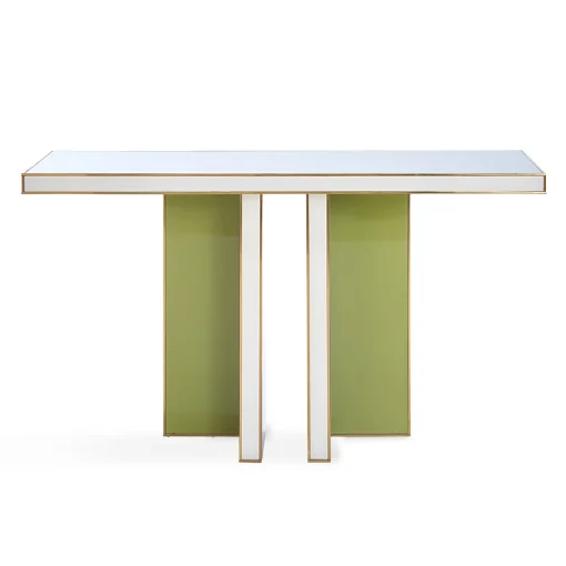 Jonathan Adler Konsole Torino Glas / L 127 Cm - Glas - Bunt Best