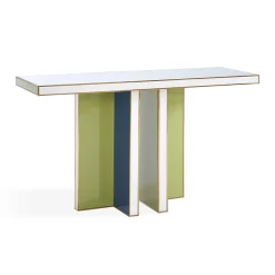 Jonathan Adler Konsole Torino Glas / L 127 Cm - Glas - Bunt Best