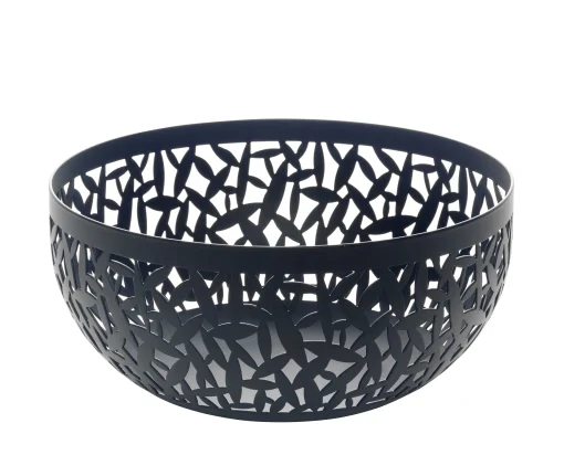 Alessi Korb Cactus! Metall O 21,1 Cm - Schwarz Fashion