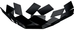 Alessi Korb La Stanza Dello Scirocco Metallo 24 Cm X H 6 Cm - Schwarz Clearance