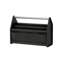 Vitra Korb Locker Box Textil/ Tragbarer Büro-Ordnungshelfer - Stoff / L 46,5 Cm - Schwarz New