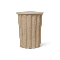 Ferm Living Korb Paper Papierfaser Beige / Deckel - 100% Recycling-Papiermasse Und Biologisch Abbaubar - Beige-Marron Clearance