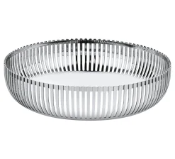Alessi Korb Pch02 Par Pierre Charpin Metall O 20 Cm - Metall Glanzend Flash Sale