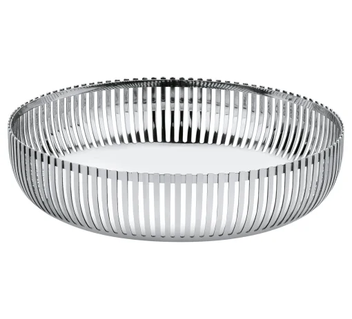 Alessi Korb Pch02 Par Pierre Charpin Metall O 20 Cm - Metall Glanzend Flash Sale