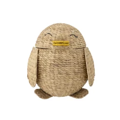Bloomingville Korb Pingo Faser Beige / O 38 X H 47 Cm - Wasserhyazinthe - Natur Sale