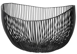 Serax Korb Tale Metall / L 31 Cm - Schwarz Flash Sale