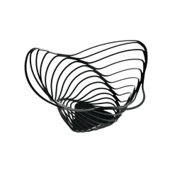 Alessi Korb Trinity Metall/ O 16,5 X H 33 Cm - Schwarz Cheap