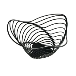 Alessi Korb Trinity Metall/ O 26 X H 12 Cm - Schwarz Cheap
