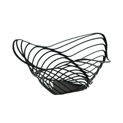 Alessi Korb Trinity Metall/ O 26 X H 12 Cm - Schwarz Cheap