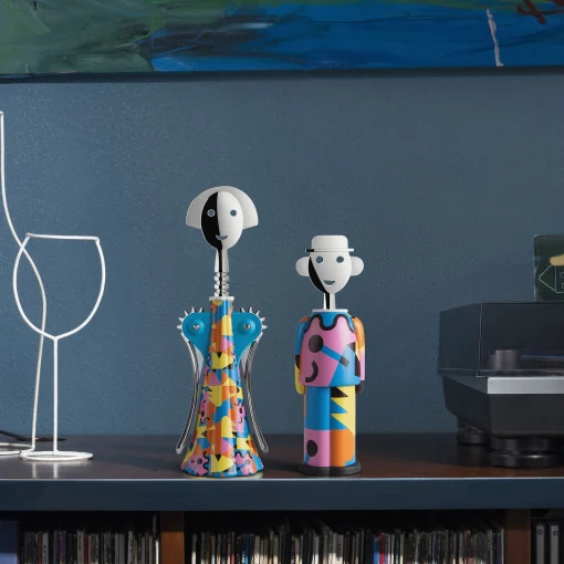 Alessi Korkenzieher Alessandro M. - Galla Placidia Plastikmaterial / 100 Values Collection - Bunt Online