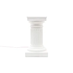 Seletti Lampe Las Vegas Plastikmaterial/ Beistelltisch - 28 X 28 X H 50 Cm - Weis Store