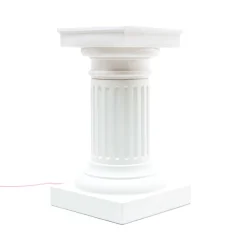 Seletti Lampe Las Vegas Plastikmaterial/ Beistelltisch - 28 X 28 X H 50 Cm - Weis Store