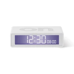 Lexon Lcd-Wecker Flip + Travel Plastikmaterial/ Wendbarer Mini-Reisewecker - Weis Best Sale