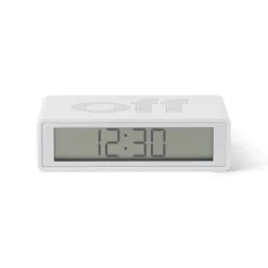 Lexon Lcd-Wecker Flip + Travel Plastikmaterial/ Wendbarer Mini-Reisewecker - Weis Best Sale