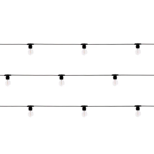 Seletti Led-Gluhbirne E27  Glas/ 0,50 W - Fur Girlande „Bella Vista“ - Transparent Clearance