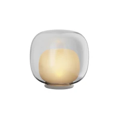 Eva Solo Led-Kerzenhalter  Glas Weis / Glas - O 12 X H 11 Cm - Transparent - Weis Discount