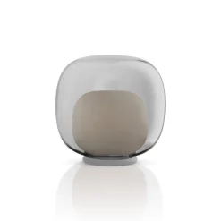Eva Solo Led-Kerzenhalter  Glas Weis / Glas - O 12 X H 11 Cm - Transparent - Weis Discount