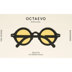 Octaevo Lesezeichen The Voyage Metall / In Brillenform Metall - Schwarz Shop