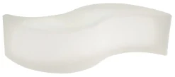 Slide Leuchtende Bank Wave Plastikmaterial Fur Innen - Weis Best