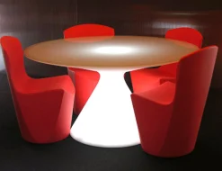 Slide Leuchtender Tisch Ed Glas Plastikmaterial- Weis Outlet