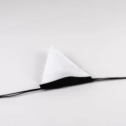 Seletti Lichtgirlande Im Freien Sagra Led Textil Weis Schwarz Led / 6 Stoffwimpel - Fur Haus Und Garten - Schwarz - Weis Outlet